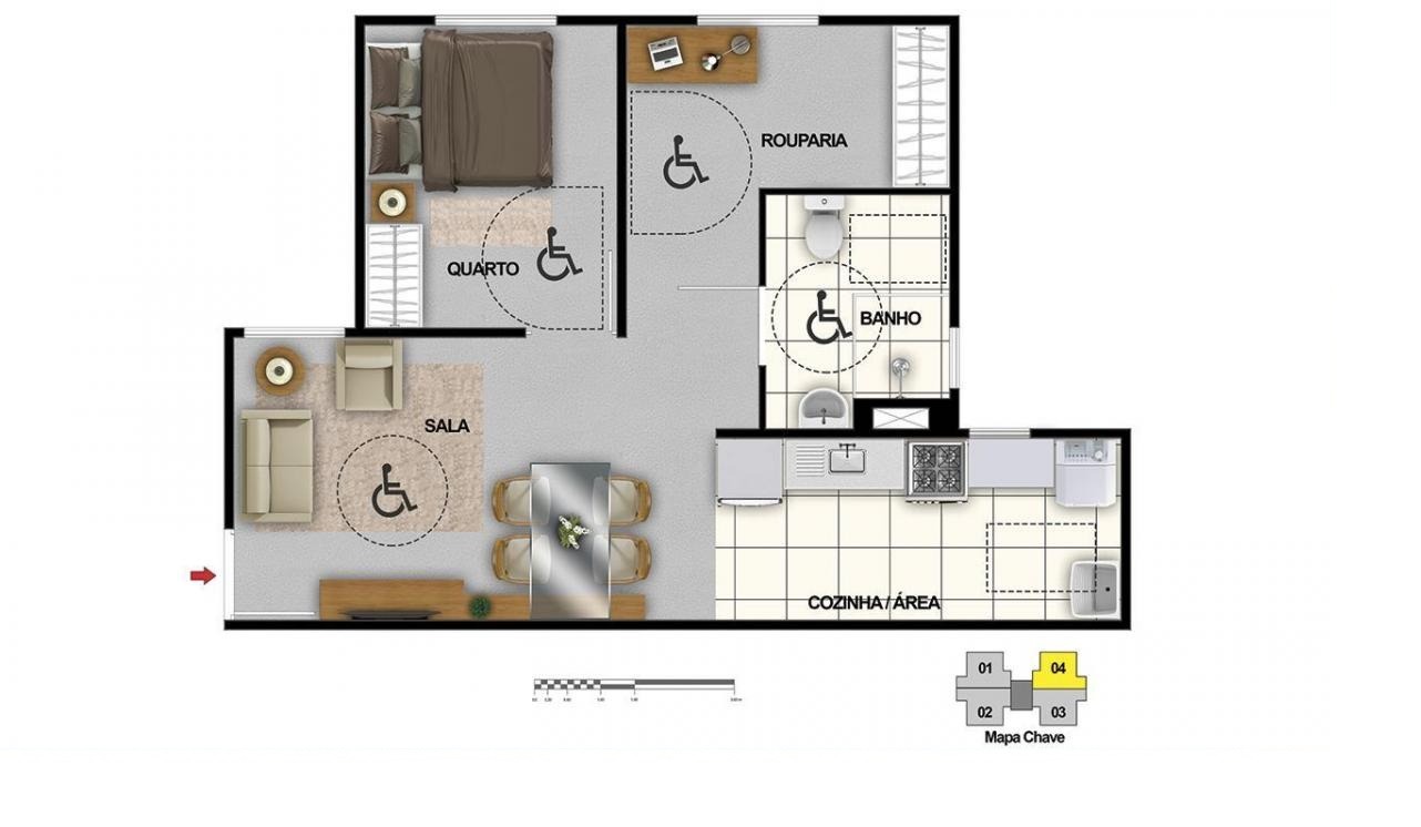 Apartamento à venda com 2 quartos, 43m² - Foto 26