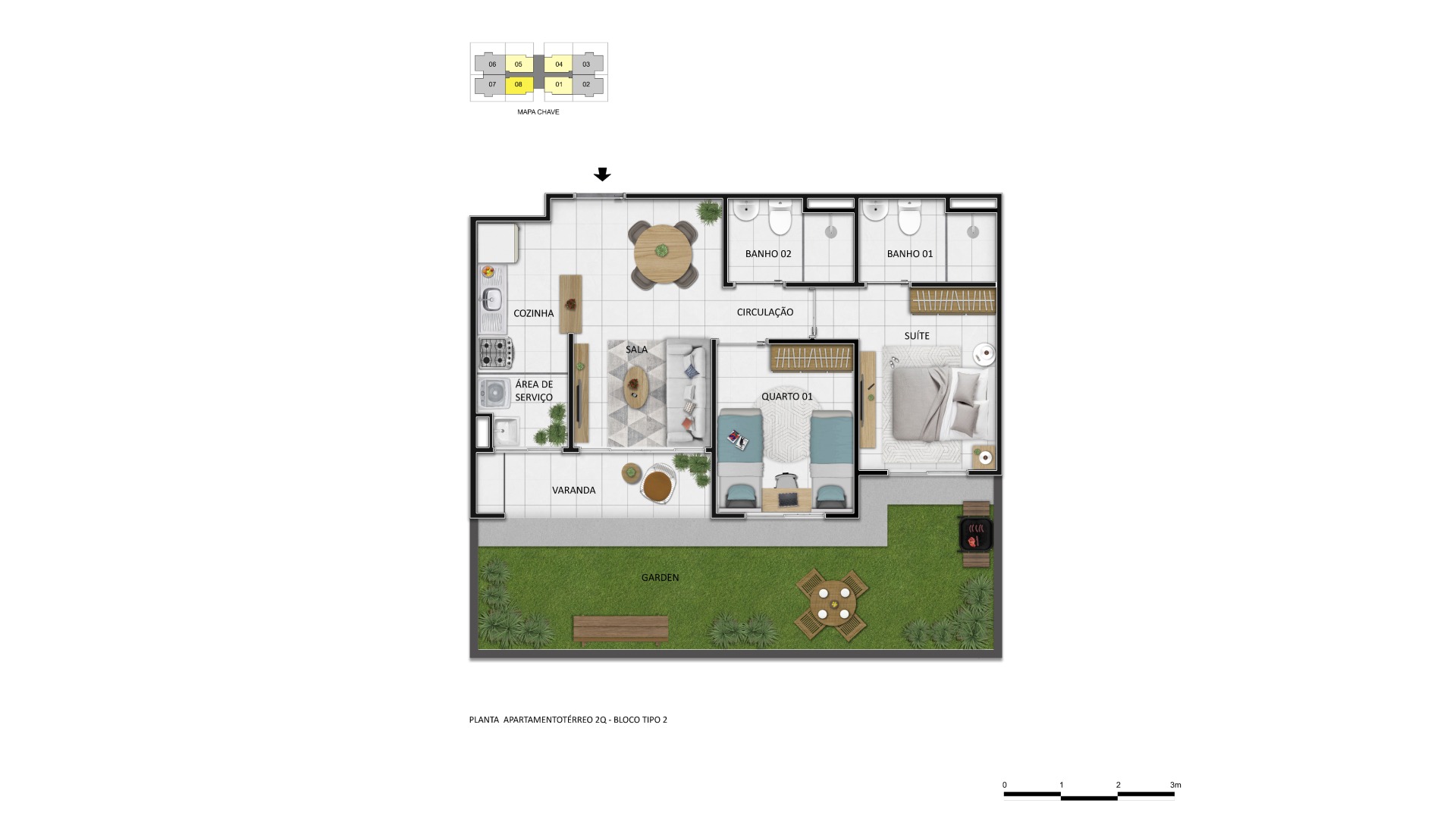 Apartamento à venda com 3 quartos, 62m² - Foto 39