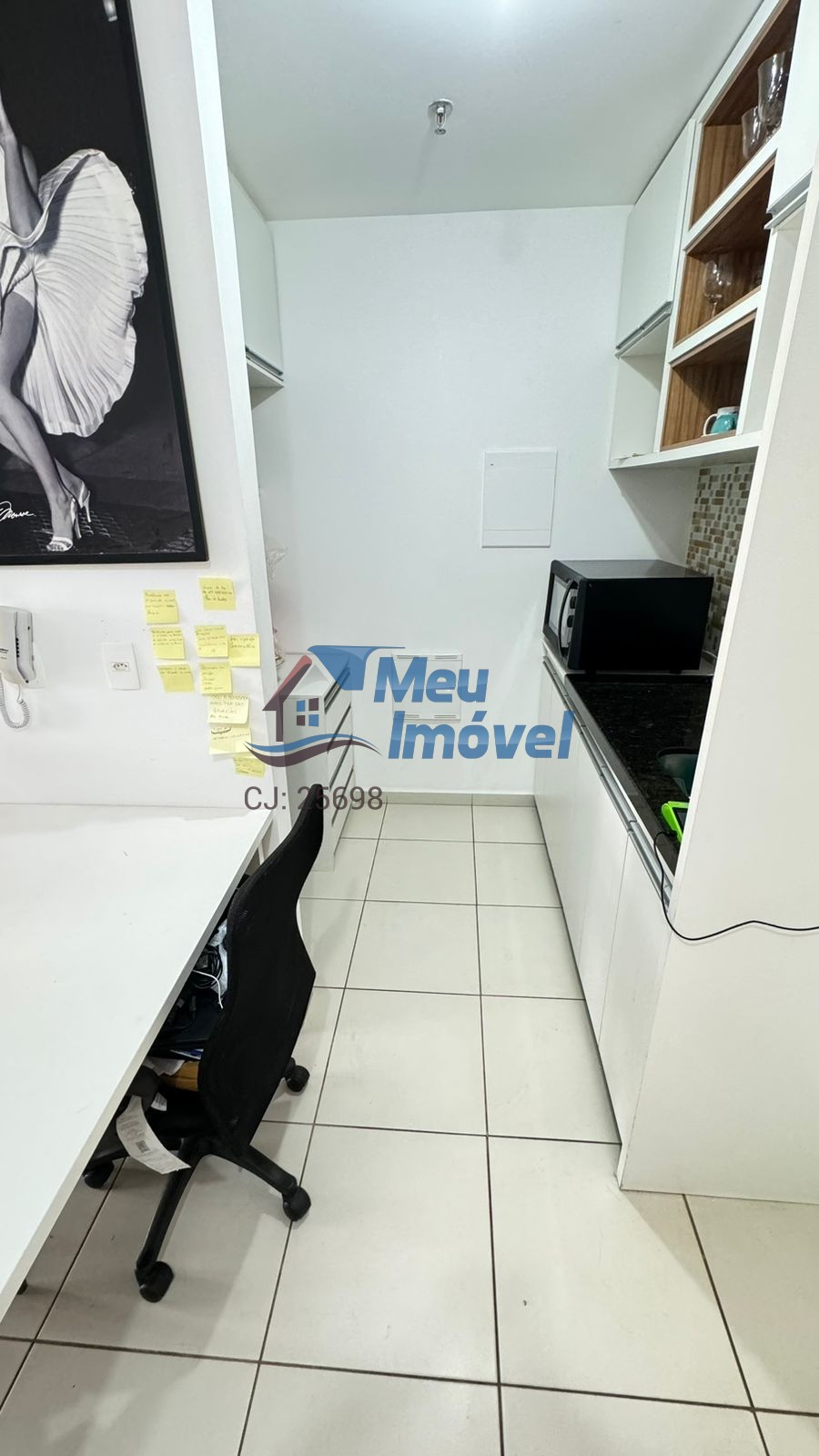 Apartamento à venda com 1 quarto, 36m² - Foto 3