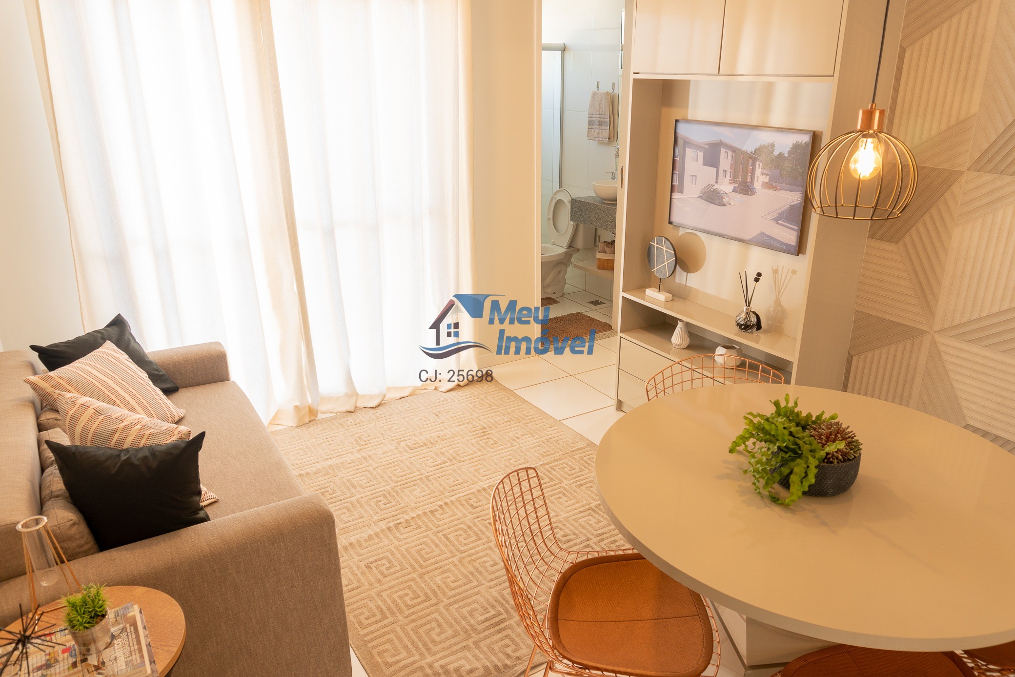 Apartamento à venda com 3 quartos, 56m² - Foto 3