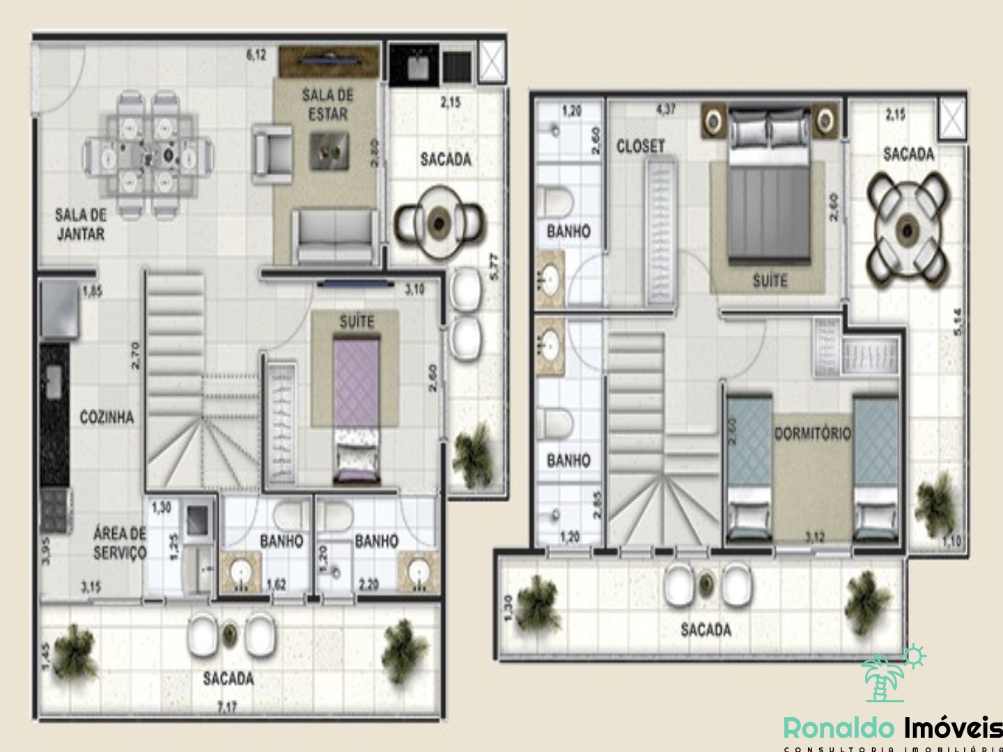 Apartamento à venda com 2 quartos, 69m² - Foto 17