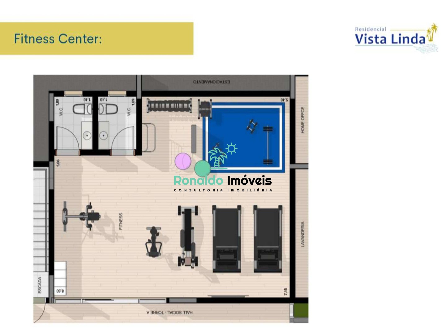 Apartamento à venda com 1 quarto, 51m² - Foto 22