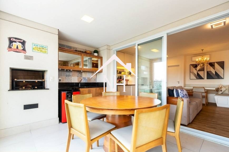 Apartamento de 109m c/ 3 dormitórios (1 suíte),terraço gourmet,piscinas,quadra poliesportiva, playground,academia,sauna,salão de festas e jogos,jardim