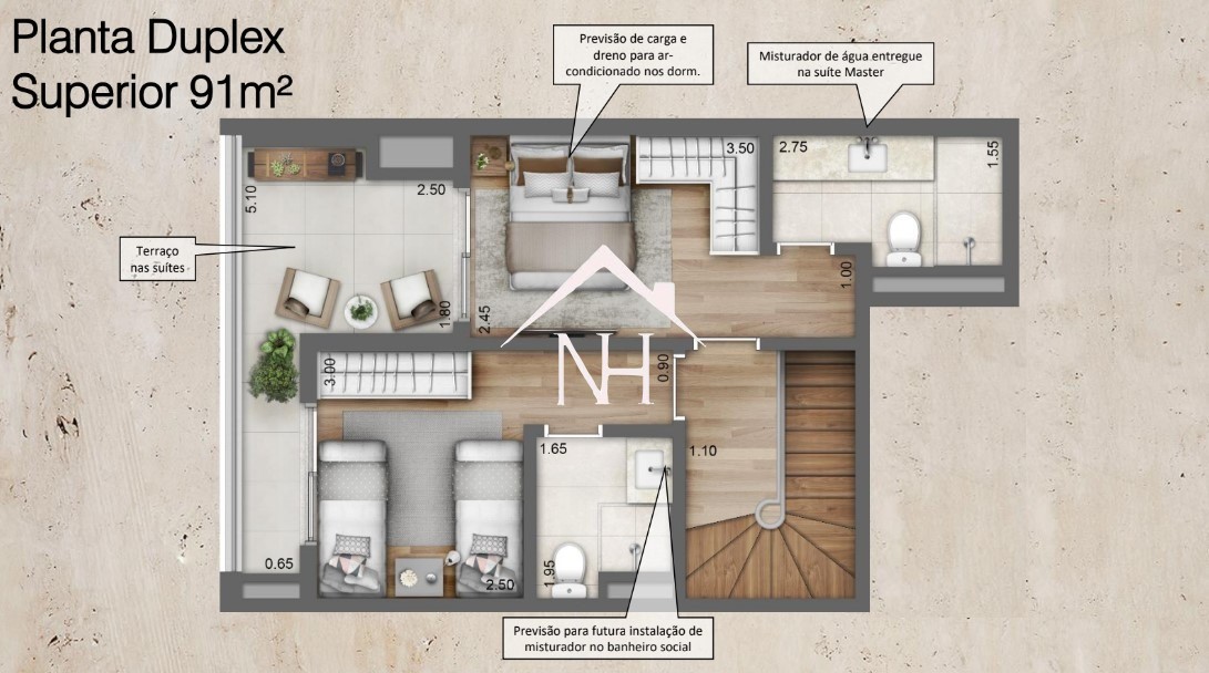 Apartamento, 2 quartos, 91 m² - Foto 5