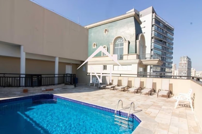 Apartamento de 41m c/ 1 dormitório e varanda, Piscina, Churrasqueira, Salão de Festas, Playground, Academia, Coworking