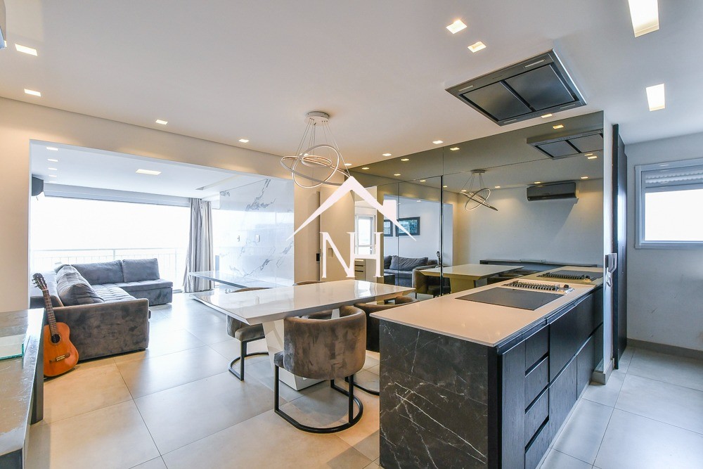 Apartamento de 80m com ar condicionado,1 suíte c/ closet e varanda,2 vagas, academia,quadra squash,sauna,espaço beleza e gourmet,home office,piscinas