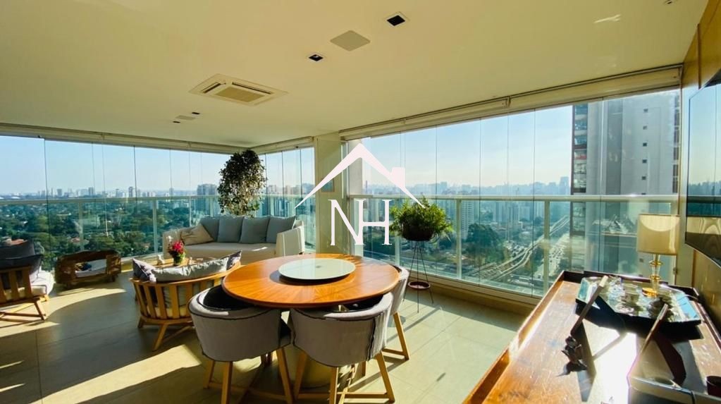 Apartamento de 251m com 3 suítes, terraço gourmet, 4 vagas c/ depósito, Academia, Piscina Aquecida, Salão de festas, Churrasqueira, Playground, Sauna