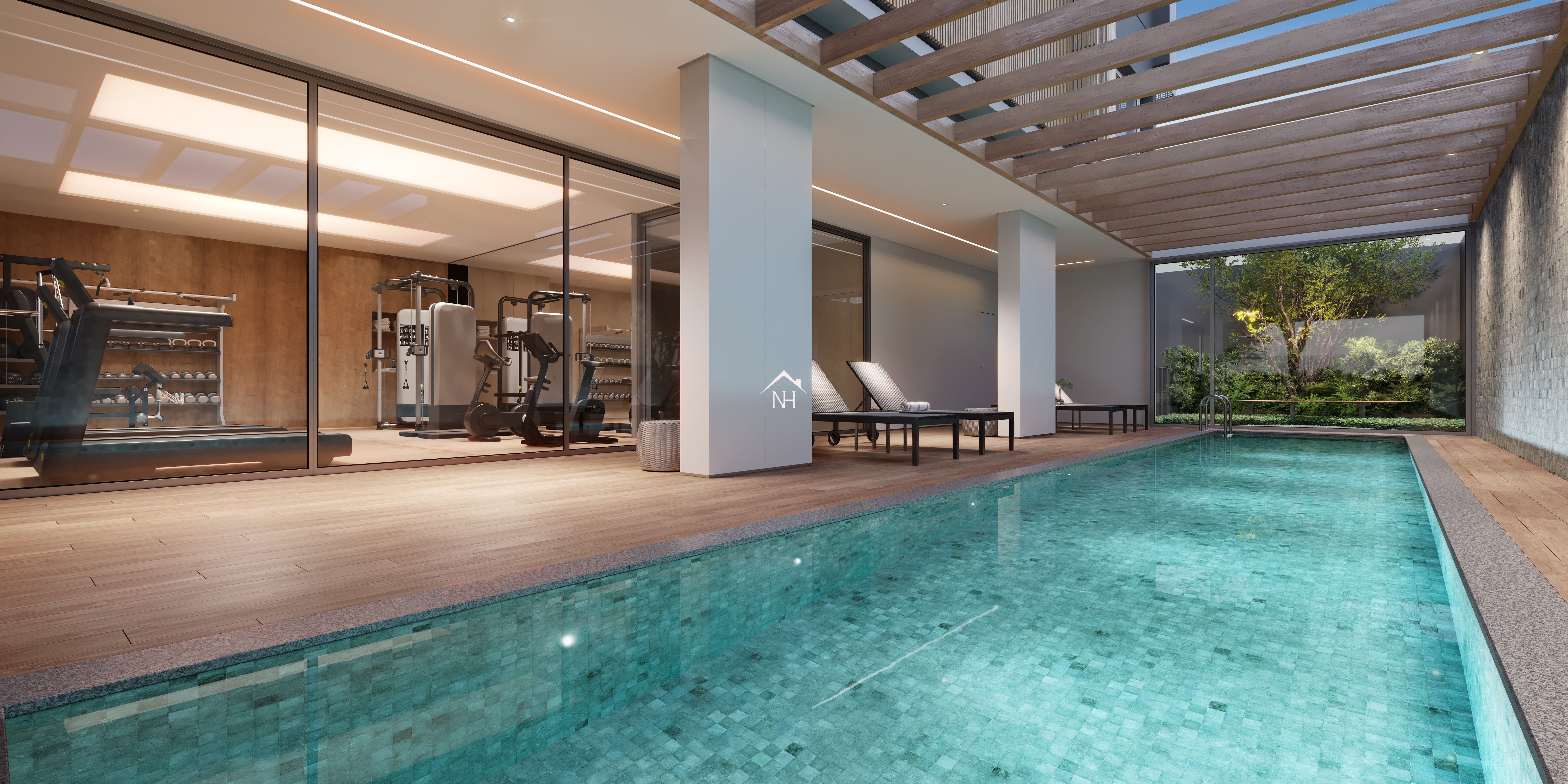 Apartamento Garden de 229,46m c/ 3 suítes, 3 vagas, varanda vista panorâmica, hall privativo, piscina aquecida, sauna, bicicletário, fitness