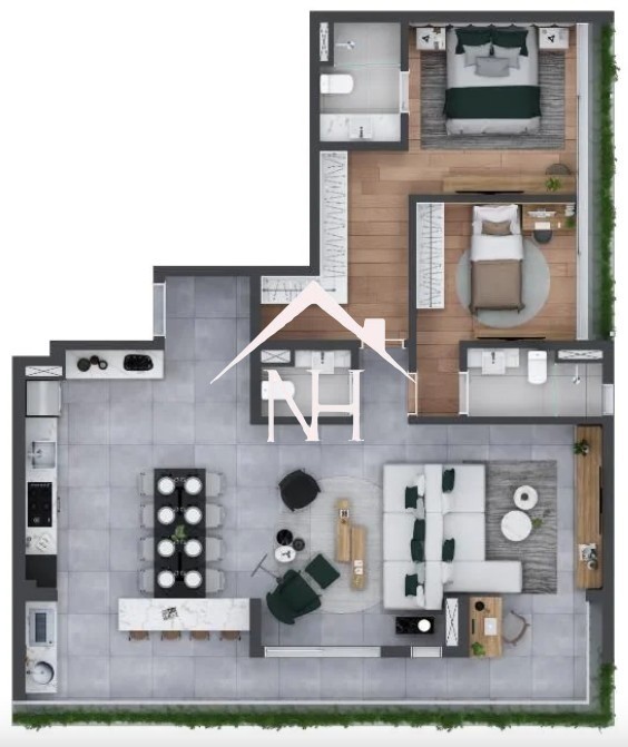 Apartamento, 2 quartos, 120 m² - Foto 13