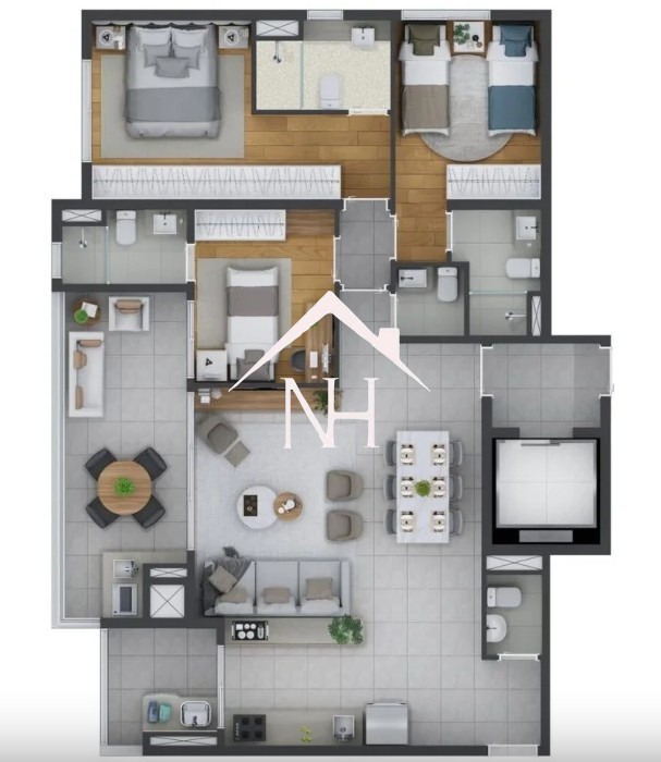 Apartamento, 3 quartos, 111 m² - Foto 10
