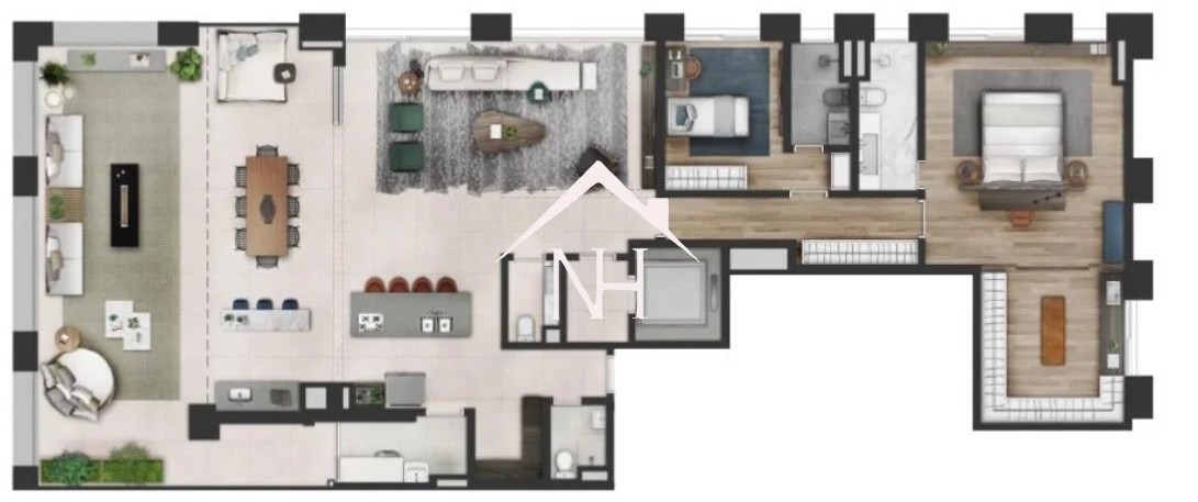 Apartamento, 2 quartos, 192 m² - Foto 15