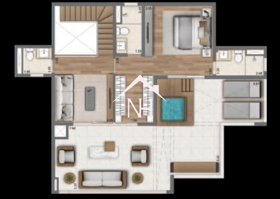 Apartamento, 3 quartos, 201 m² - Foto 16