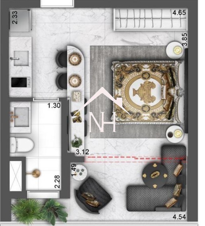 Apartamento, 1 quarto, 28 m² - Foto 22