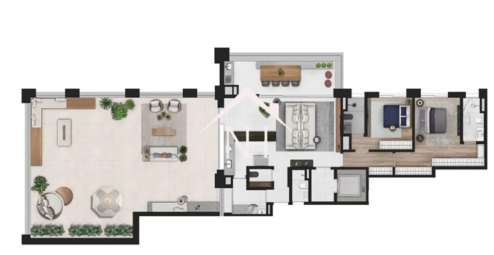 Apartamento, 2 quartos, 249 m² - Foto 14
