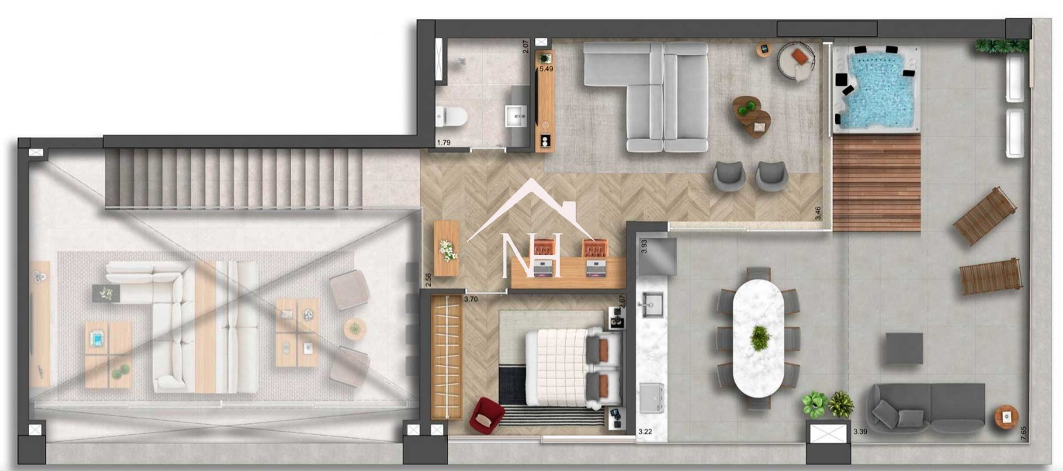 Apartamento, 3 quartos, 209 m² - Foto 3