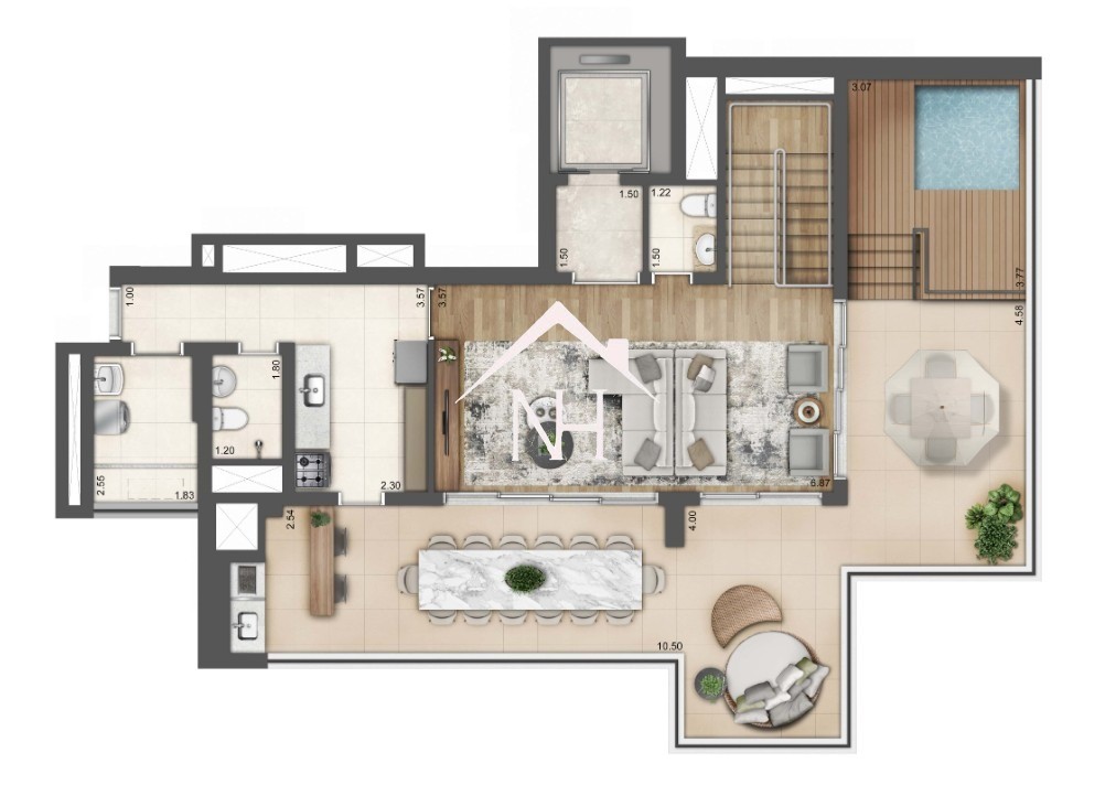Cobertura, 3 quartos, 258 m² - Foto 16