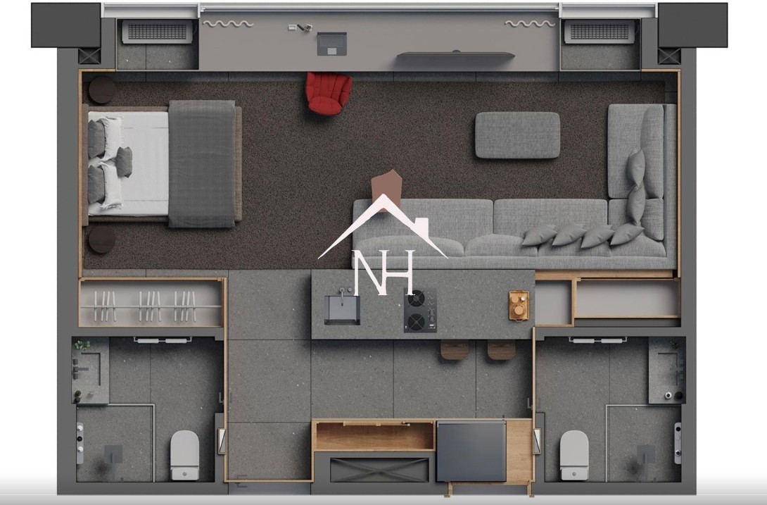 Apartamento, 1 quarto, 32 m² - Foto 14
