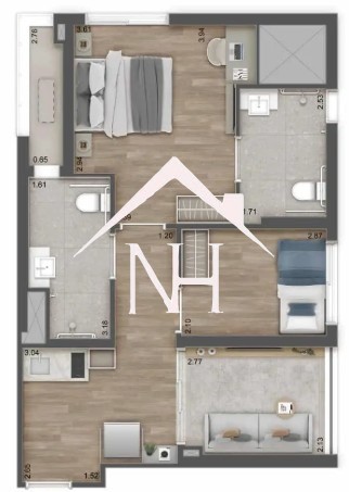 Apartamento, 2 quartos, 54 m² - Foto 22