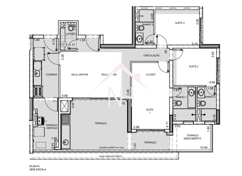 Apartamento, 3 quartos, 117 m² - Foto 16