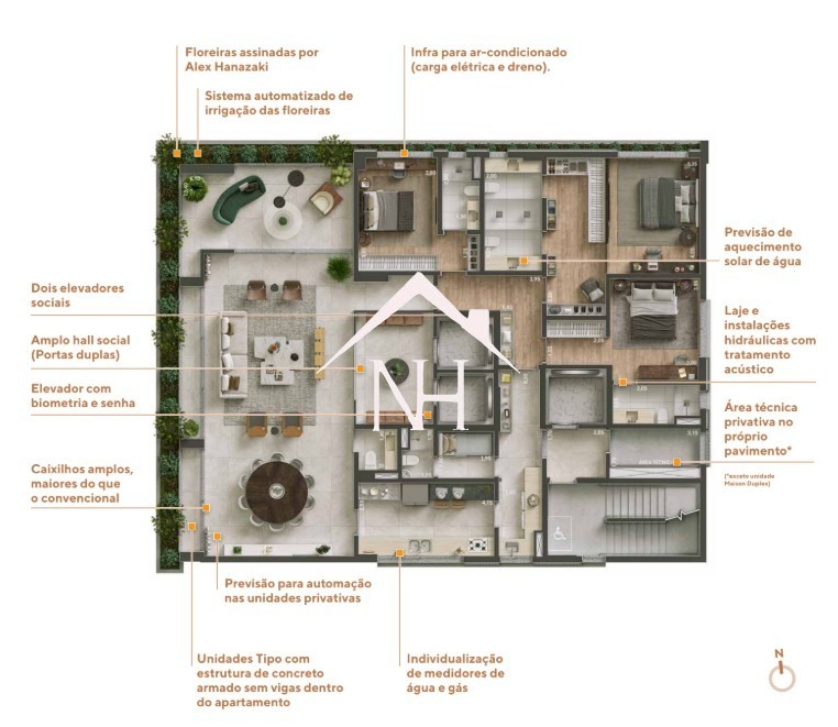 Apartamento, 3 quartos, 262 m² - Foto 2