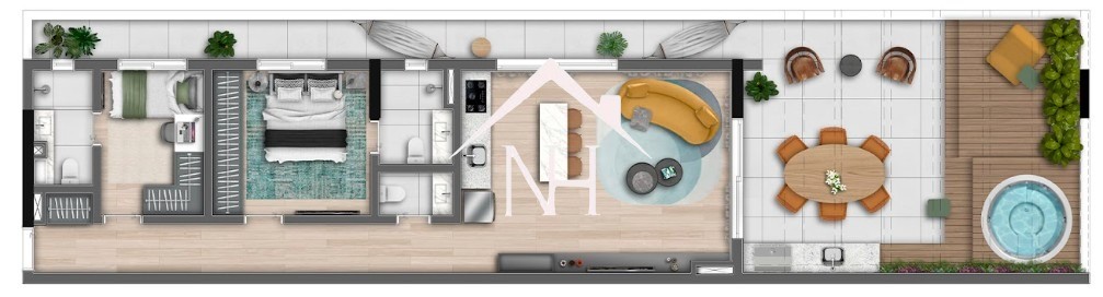 Apartamento, 2 quartos, 135 m² - Foto 11