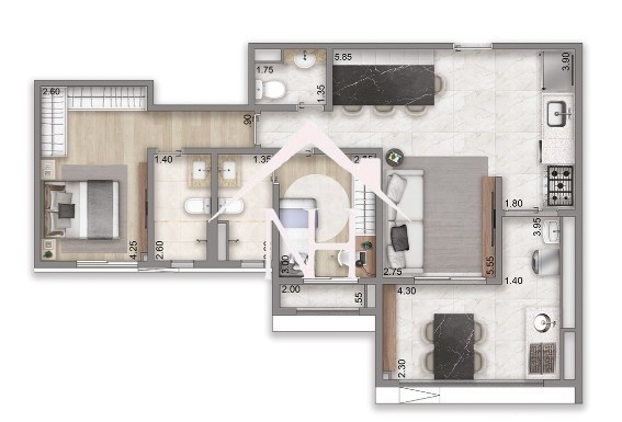 Apartamento, 2 quartos, 83 m² - Foto 20