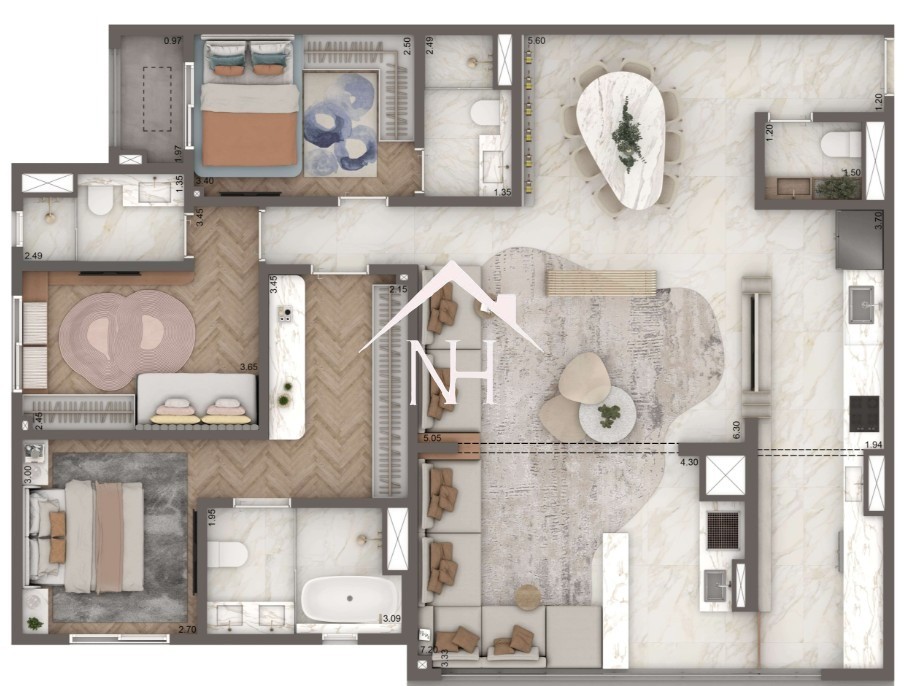 Apartamento, 3 quartos, 127 m² - Foto 25