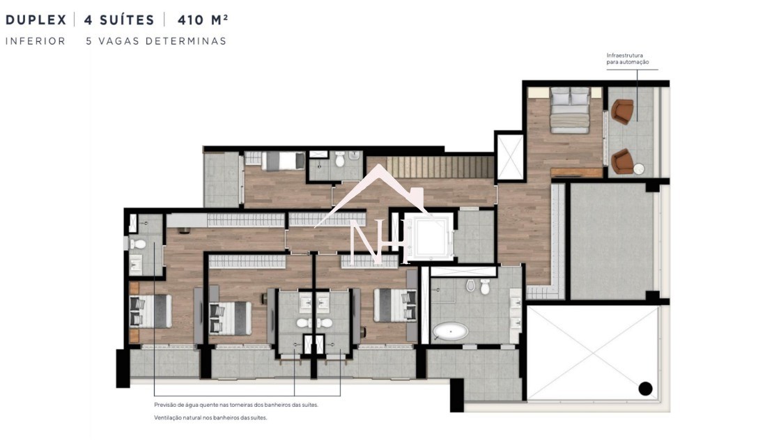 Cobertura, 4 quartos, 410 m² - Foto 15