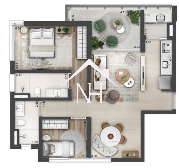 Apartamento, 2 quartos, 81 m² - Foto 28