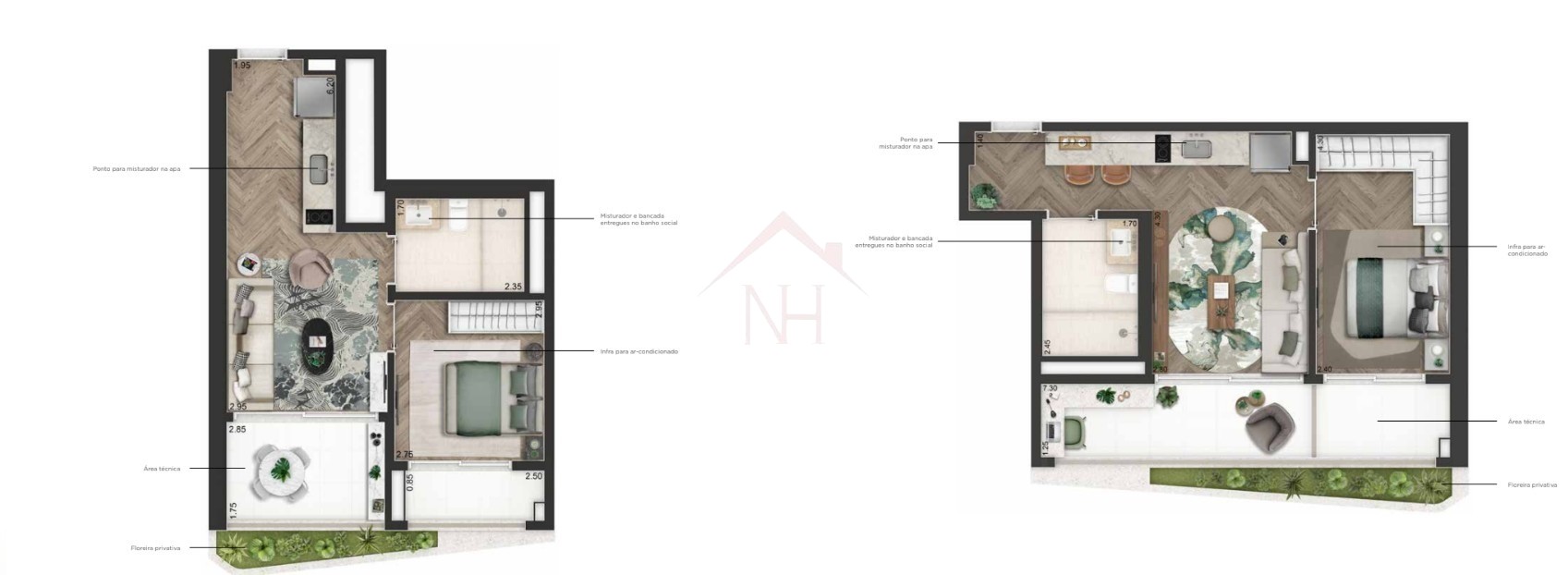 Apartamento, 1 quarto, 48 m² - Foto 11