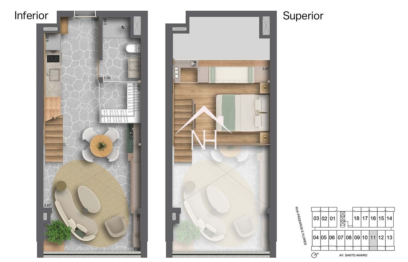 Apartamento, 1 quarto, 43 m² - Foto 17