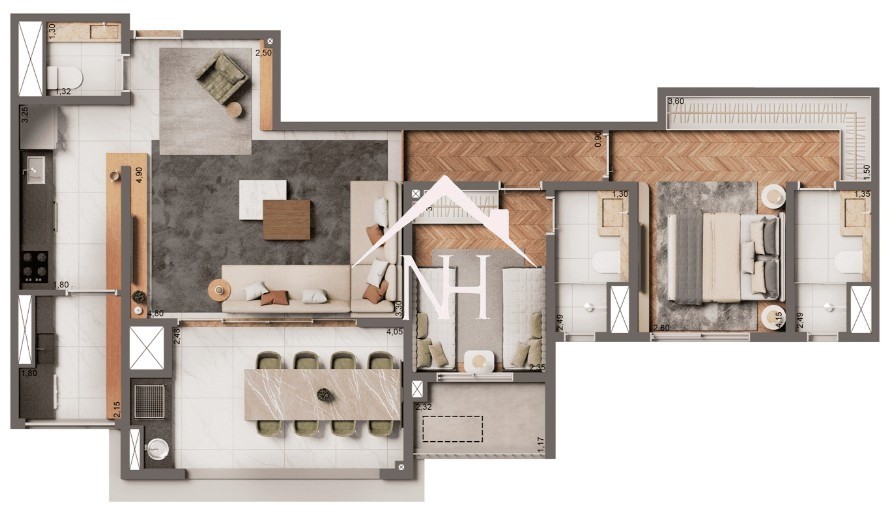 Apartamento, 2 quartos, 87 m² - Foto 14
