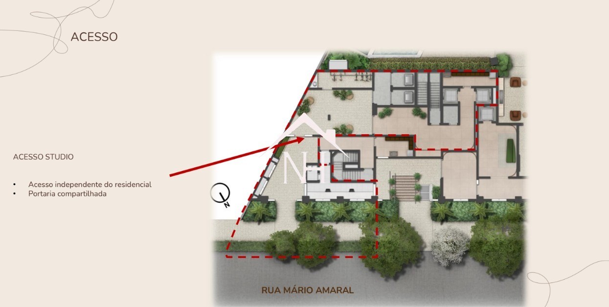 Apartamento, 1 quarto, 28 m² - Foto 8
