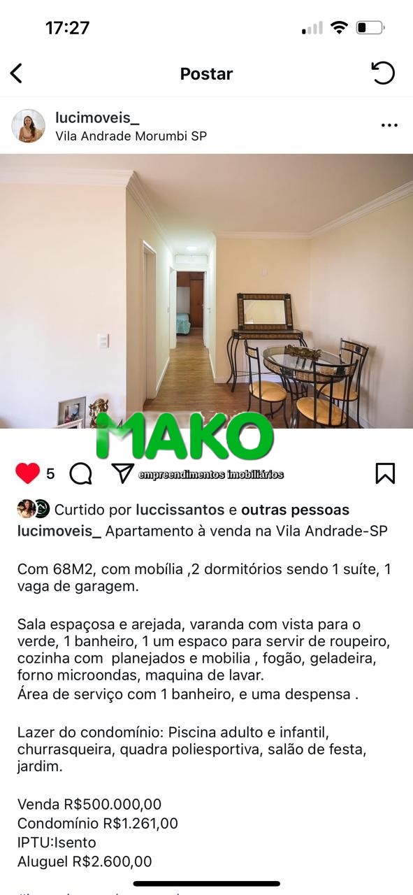 Apartamento, 2 quartos, 68 m² - Foto 1