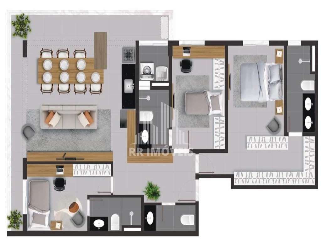 Apartamento à venda com 2 quartos, 84m² - Foto 14