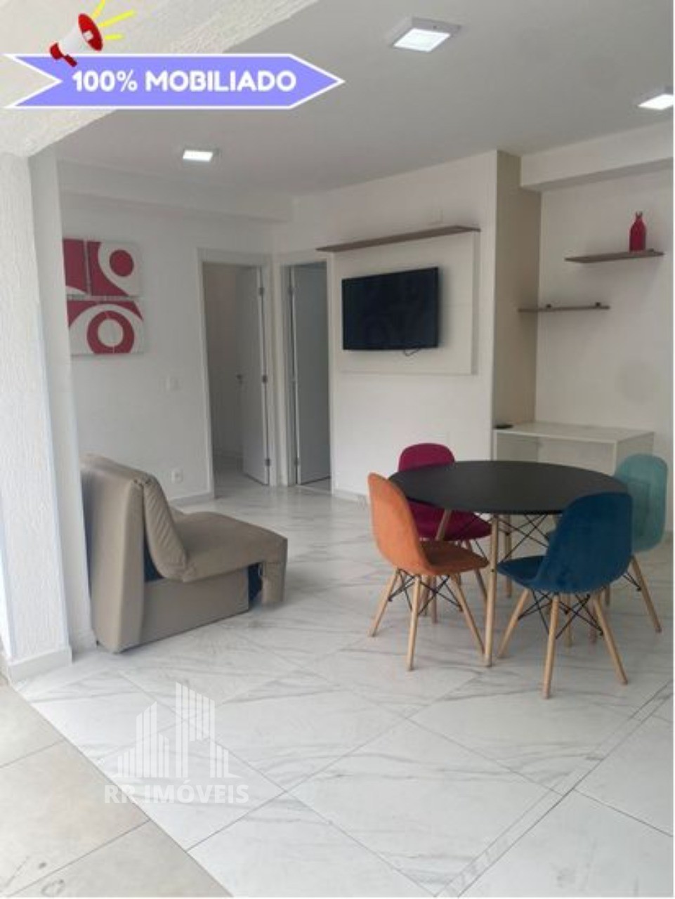 Apartamento à venda com 1 quarto, 47m² - Foto 1