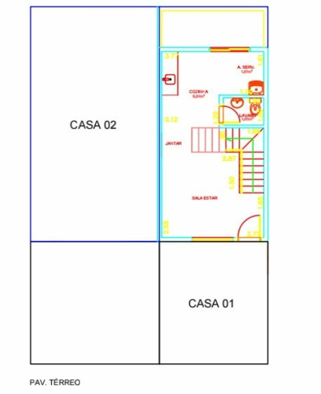 Casa, 2 quartos, 65 m² - Foto 12