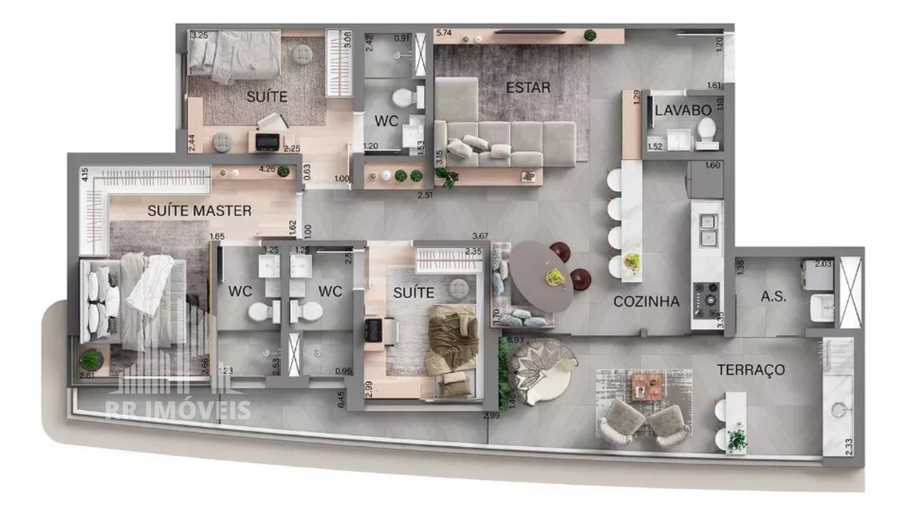 Apartamento, 3 quartos, 100 m² - Foto 20