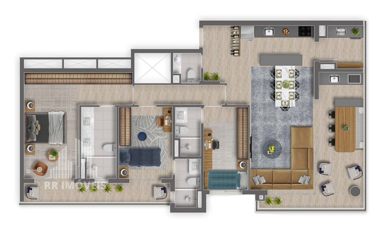 Apartamento, 3 quartos, 120 m² - Foto 22