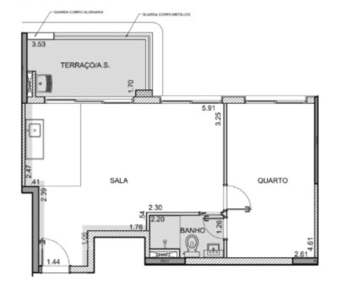 Apartamento, 2 quartos, 55 m² - Foto 9