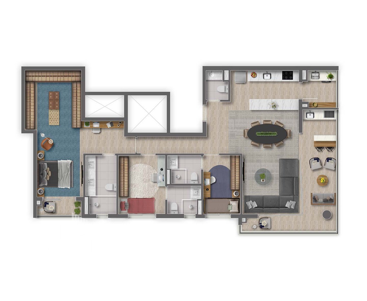 Apartamento, 3 quartos, 120 m² - Foto 13