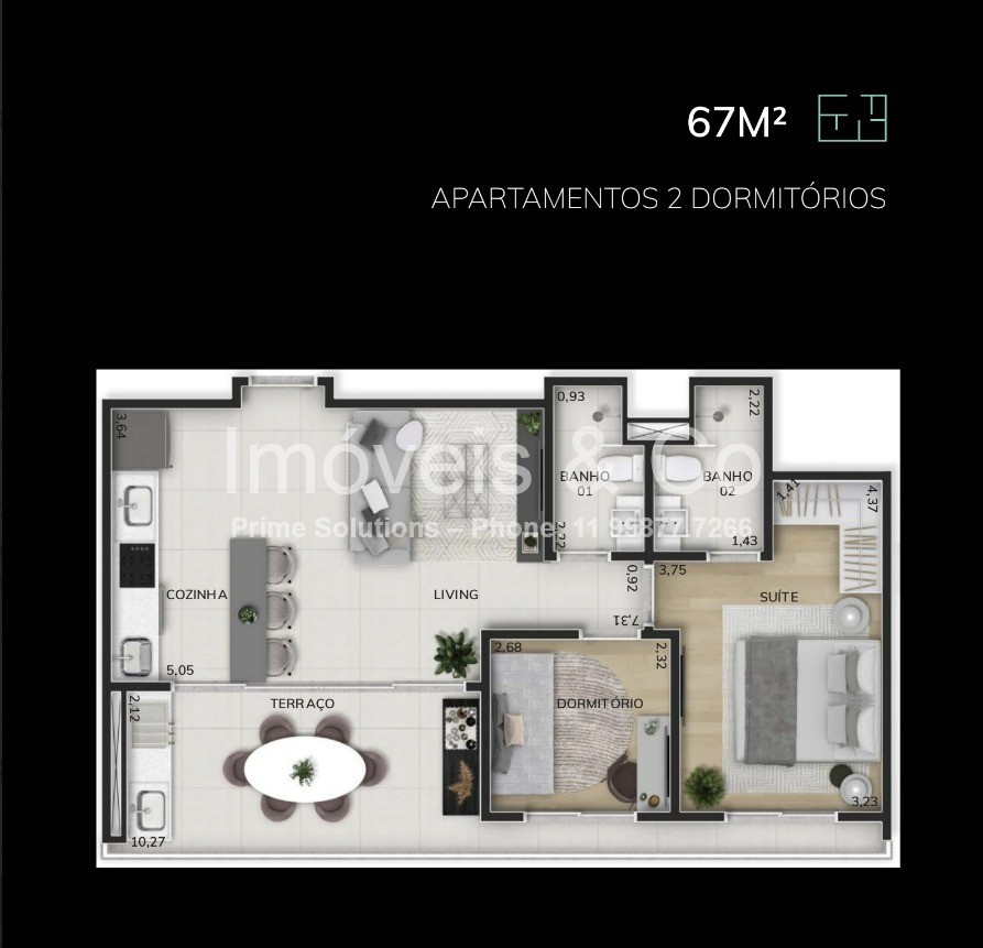 Apartamento à venda com 3 quartos, 81m² - Foto 19