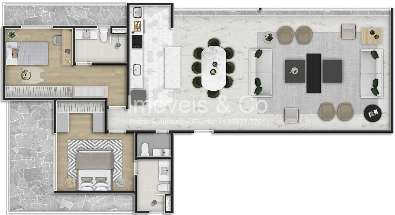 Apartamento à venda com 3 quartos, 81m² - Foto 13