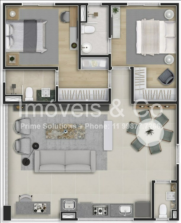 Apartamento à venda com 3 quartos, 81m² - Foto 15