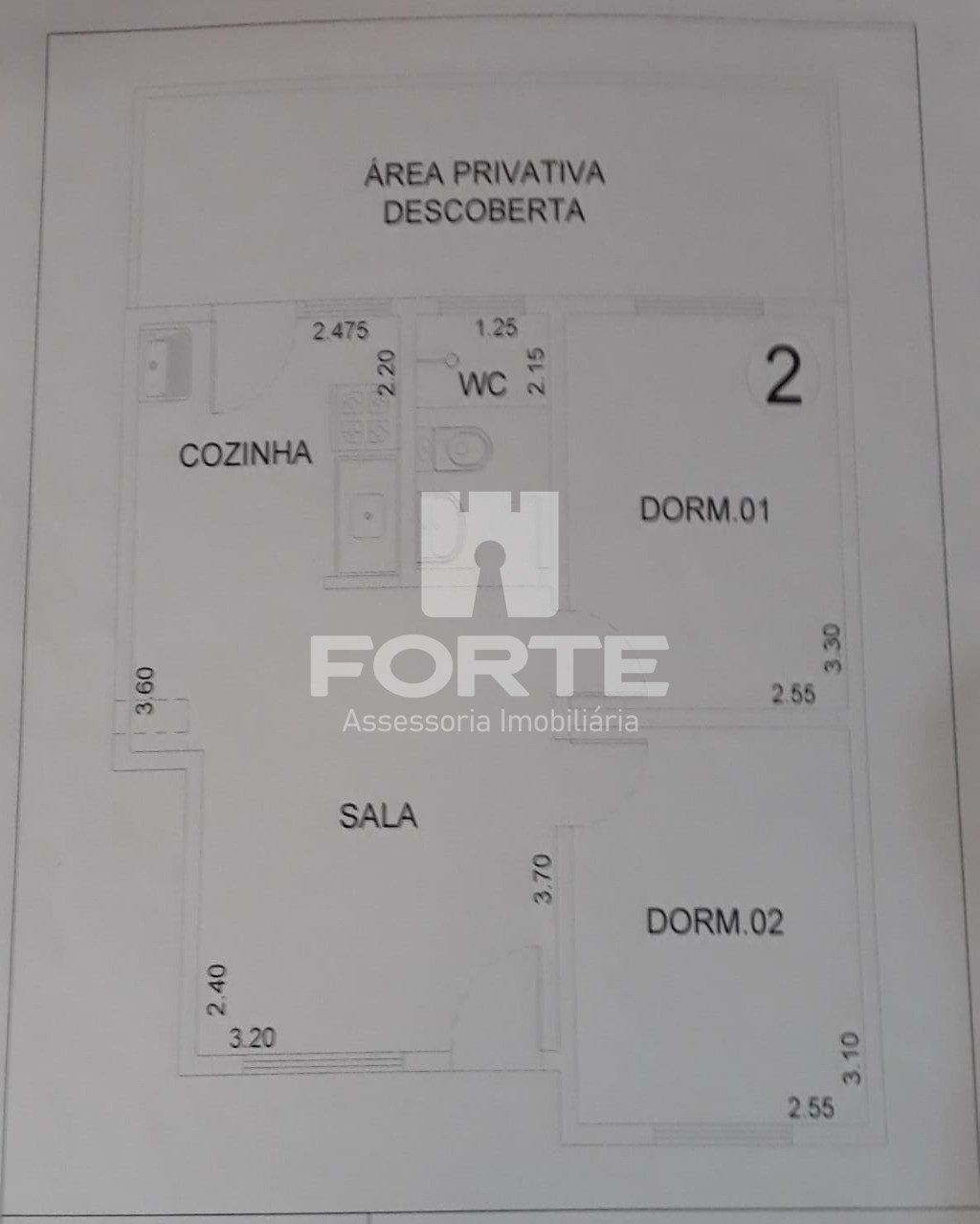 Apartamento à venda com 2 quartos, 44m² - Foto 12