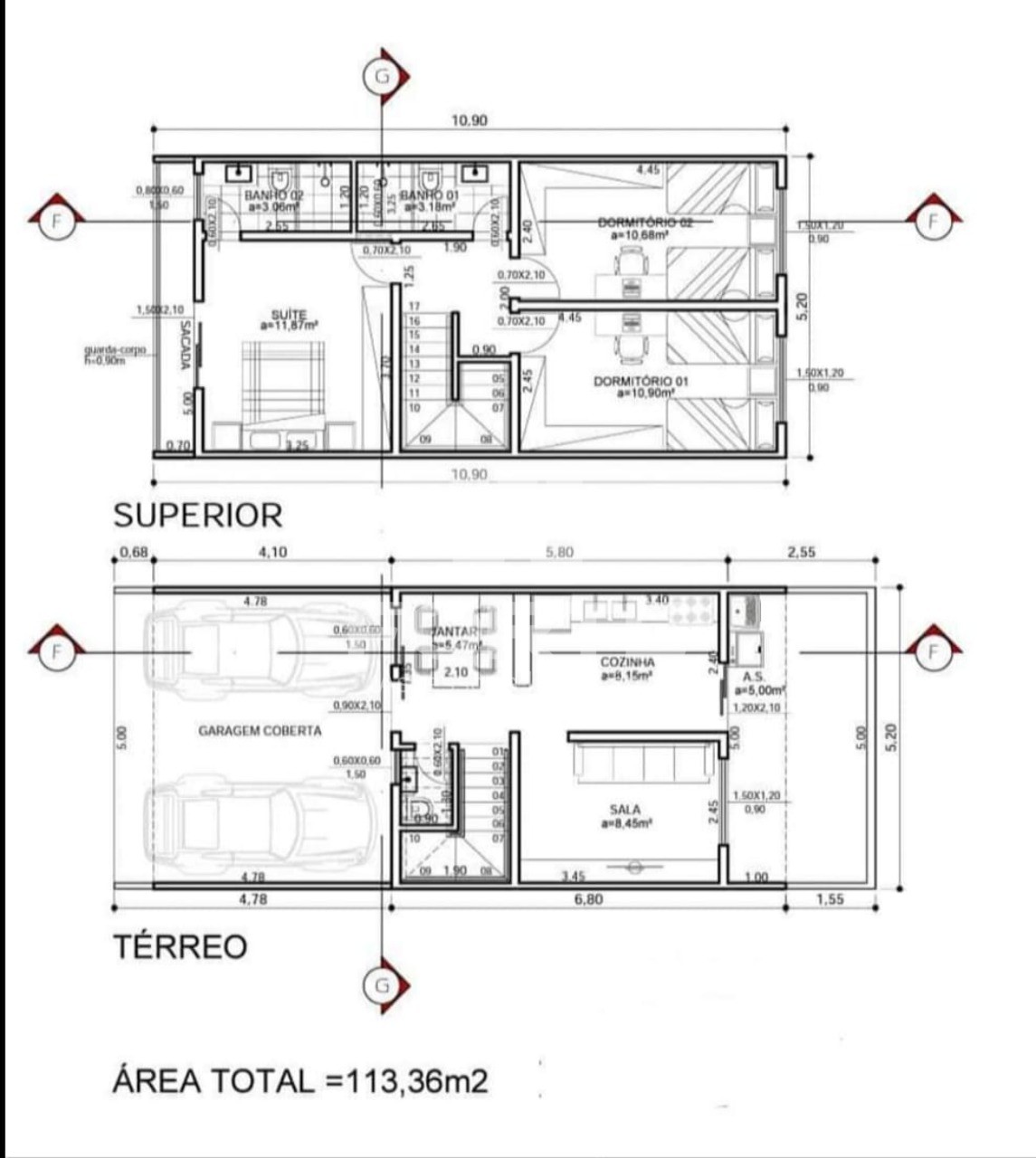 Casa à venda com 3 quartos, 113m² - Foto 19