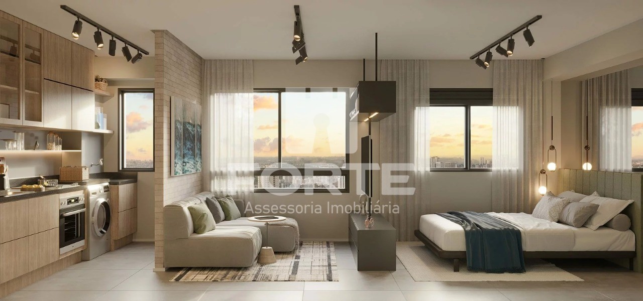 Apartamento à venda com 1 quarto, 52m² - Foto 1