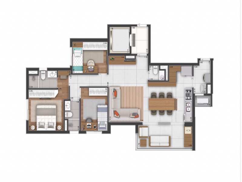 Apartamento, 3 quartos, 98 m² - Foto 18