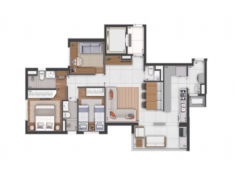 Apartamento, 3 quartos, 98 m² - Foto 25