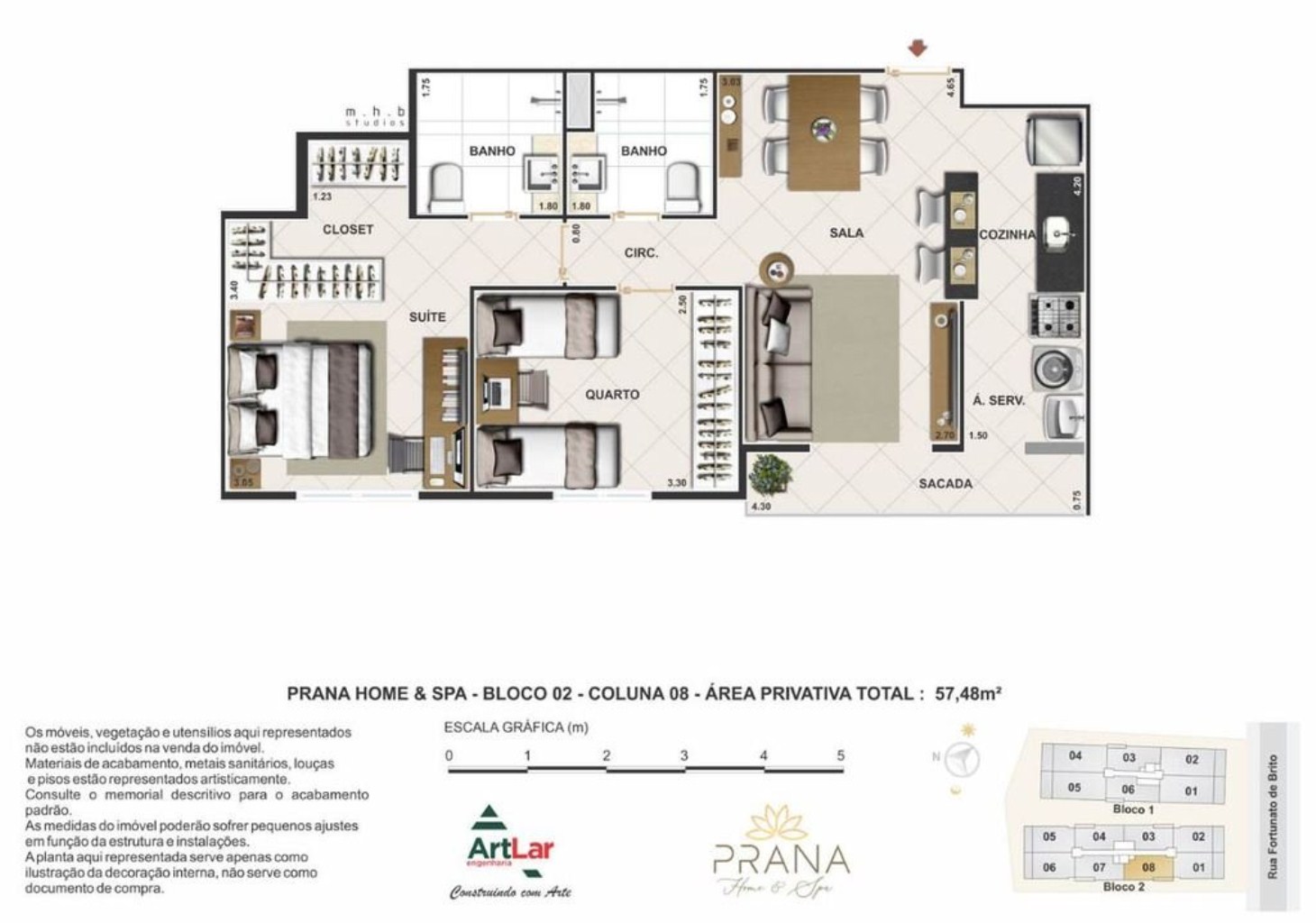 Apartamento à venda com 2 quartos, 116m² - Foto 33